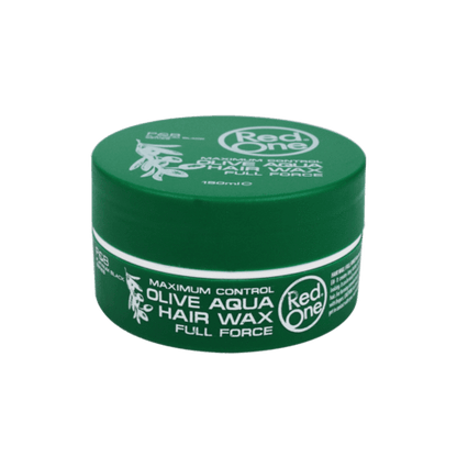 RED ONE Aqua Hair Gel Wax Dark Green 150ml | gtworld.be 