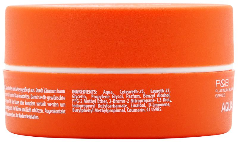 RED ONE Aqua Hair Gel Wax  Orange 150ml | gtworld.be 