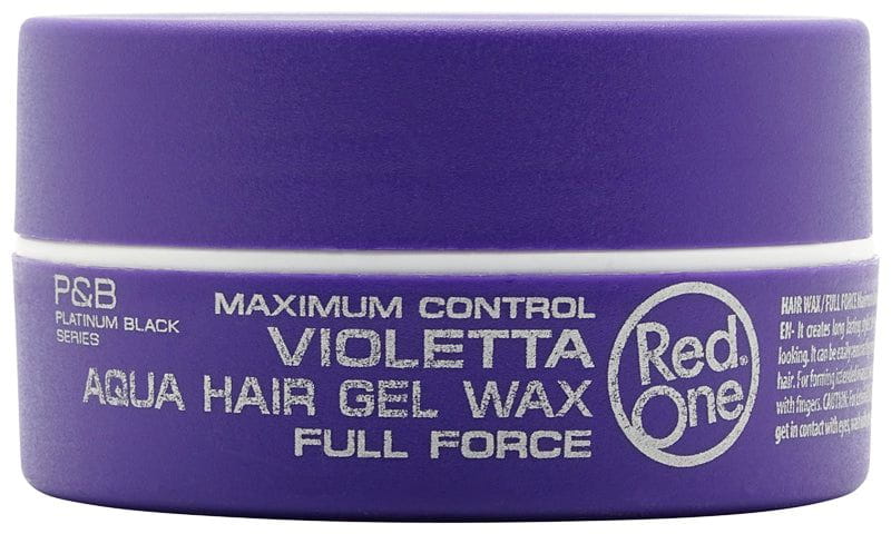 RED ONE Aqua Hair Gel Wax Violetta 150ml | gtworld.be 