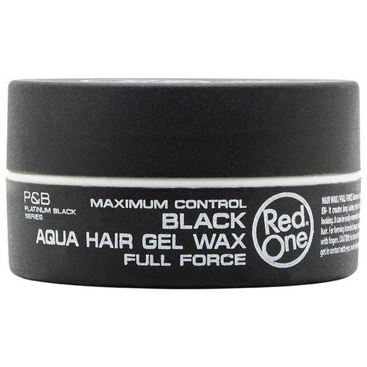 RED ONE Aqua Hair Wax  Black 150m | gtworld.be 