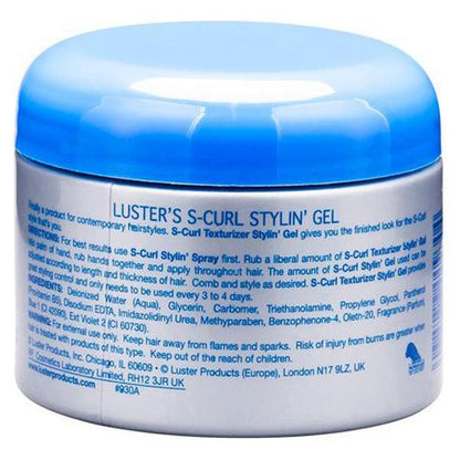 S Curl Health & Beauty Luster's S Curl Texturizer Stylin Gel for Waves & Shortcuts 298g