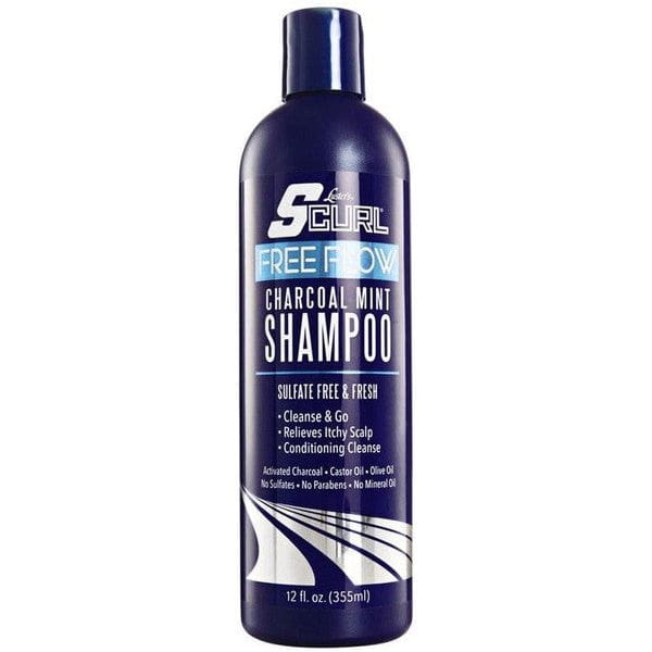 S Curl Health & Beauty S Curl Charcoal Mint Shampoo 355ml