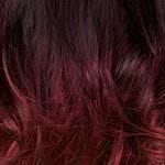 Sensationnel Health & Beauty Dunkelbraun-Burgundy Mix Ombre #DXR991 Sens Syn 2in1 Instant Weave Rome #1