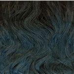 Sensationnel Health & Beauty Schwarz-Blaugrün Mix Ombre #T1B/Dark Teal Sensationnel Instant Pony French Wave 30" Synthetic Hair