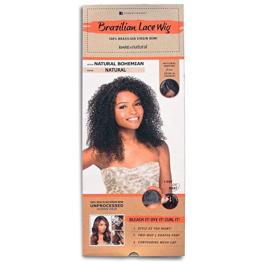 Sensationnel Health & Beauty Sensationnel Bare&Natural Natural Bohemian Wig Human Hair