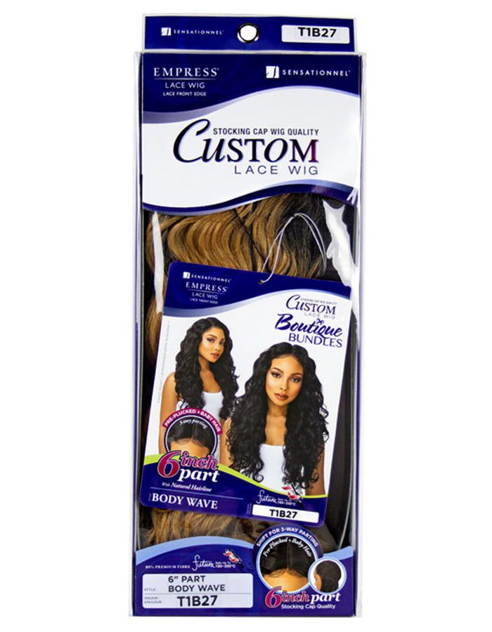 Sensationnel Custom Lace Wig Boutique Bundles 6" Part Body Wave Synthetic Hair | gtworld.be 