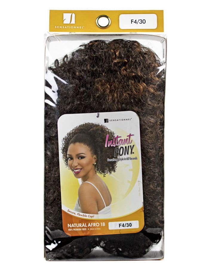 Sensationnel Instant Ponytail Natural Afro 18" - Cheveux synthétiques - Premium Haar | gtworld.be 