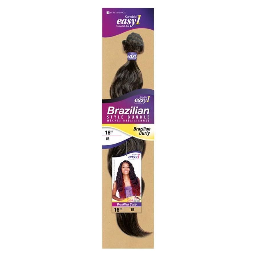 Sensationnel Kanubia easy1 Brazilian Curly 20" Cheveux synthétiques