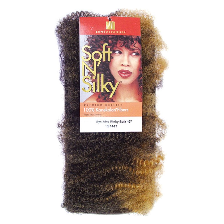 Sensationnel Sensationnel SoftN'Silky Afro Kinky Bulk Synthetic Hair