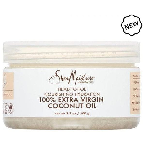 Shea Moisture Health & Beauty Shea Moisture 100% Extra Virgin Coconut Oil Head-to-Toe Hydration Moisturizer 3.5 oz