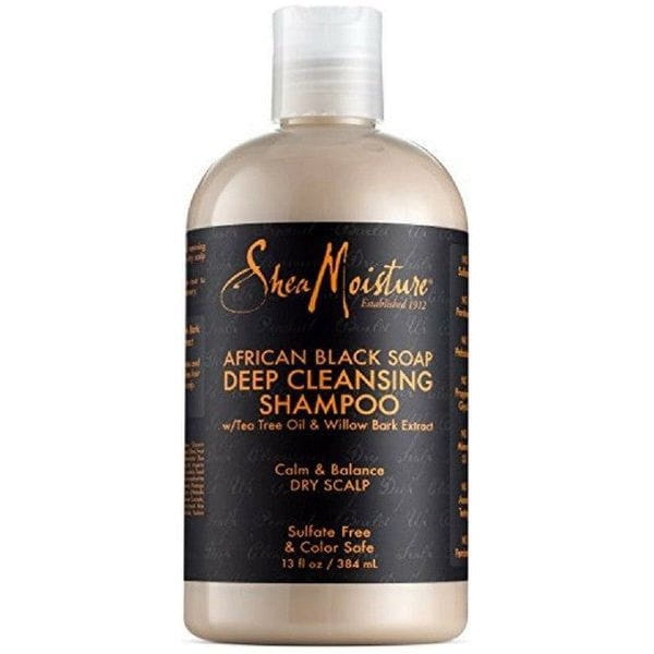 Shea Moisture Health & Beauty Shea Moisture African Black Soap Deep Cleansing Shampoo 384ml