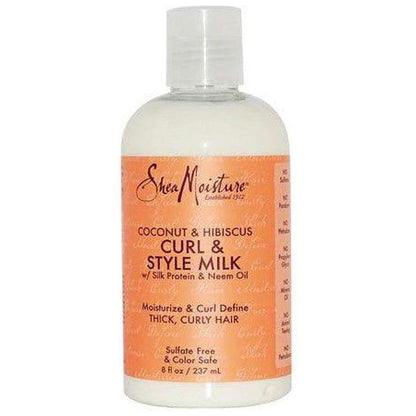 Shea Moisture Health & Beauty Shea Moisture Coconut & Hibiscus Curl & Style Milk 237 ml