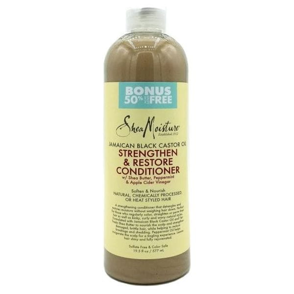 Shea Moisture Health & Beauty Shea Moisture Jamaican Black Castor Oil Strengthen & Restore Conditioner [BONUS 50% FREE] 577 ml