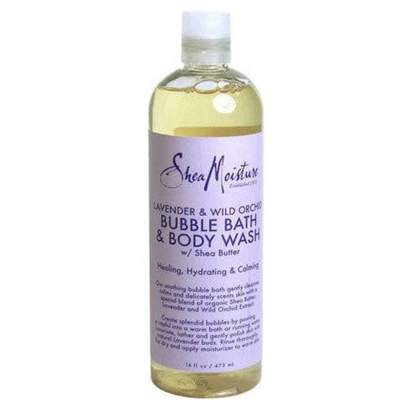 Shea Moisture Health & Beauty Shea Moisture Lavender & Wild Orchid Bubble Bath & Body Wash 473Ml