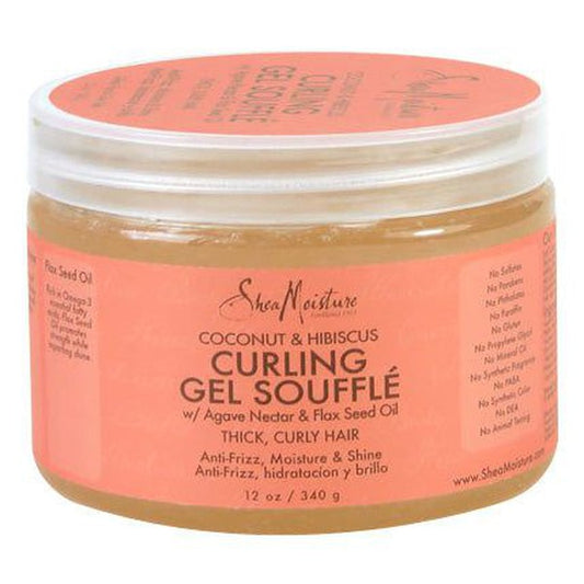 Shea Moisture Coconut and Hibiscus Curling Gel 355ml | gtworld.be 