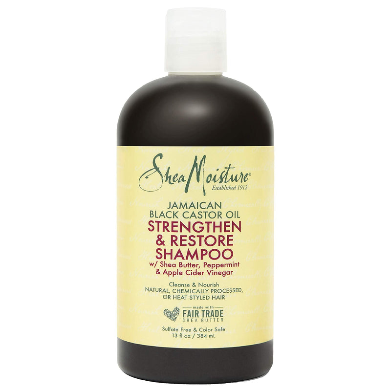 Shea Moisture Jamaican Black Castor Oil Strengthen & Restore Shampoo 384ml | gtworld.be 