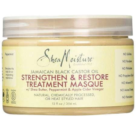 Shea Moisture Jamaican Black Castor Oil Strengthen & Restore Treatment Masque 354ml | gtworld.be 