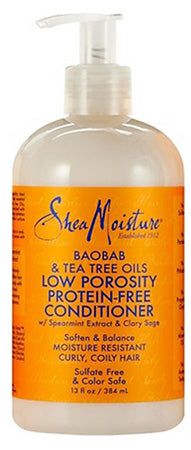 Shea Moisture Low Porosity Protein-Free Conditioner 384ml | gtworld.be 