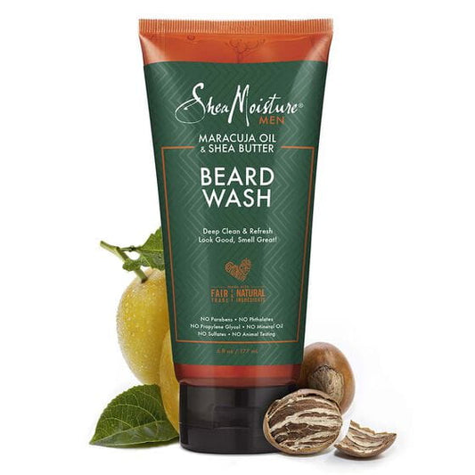 Shea Moisture Men Maracuja Oil&Shea Butter Beard Wash 177ml | gtworld.be 