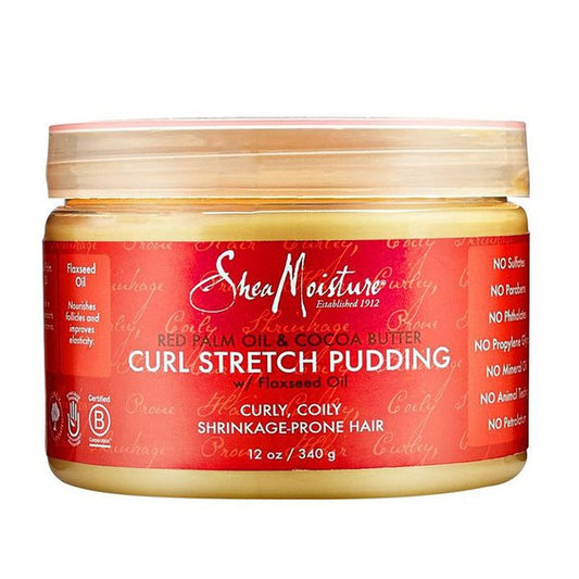 Shea Moisture Red Palm Oil & Cocoa Butter Curl Stretch Pudding 340g | gtworld.be 