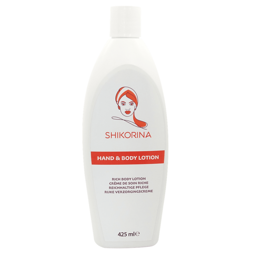 Shikorina Hand & Body Lotion 425ml + Free Gift 50 ml Bottle | gtworld.be 