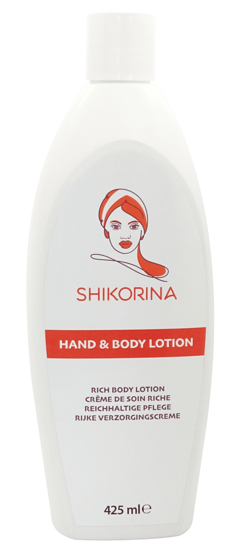 Shikorina Hand & Body Lotion 425ml + Free Gift 50 ml Bottle | gtworld.be 