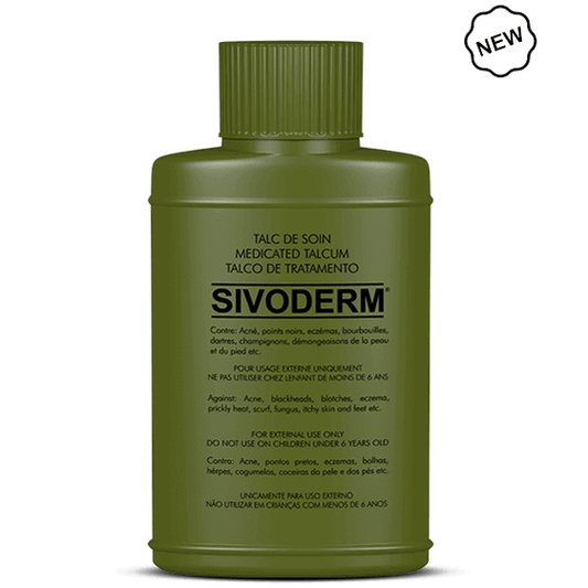 Sivoderm Health & Beauty Sivoderm Medicated Talcum / Powder For Acne, Pimples & Eczema 70g