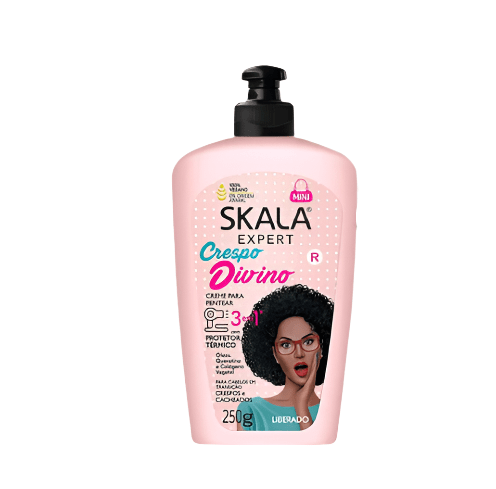 Skala Health & Beauty Creme para Pentear Skala Crespo Divino 250g