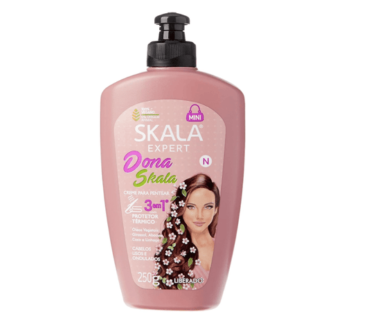 Skala Health & Beauty Skala Expert "Dona" Styling Cream 250g - 100% Vegan - With Vegetable Oils That Strengthen And Give Hair Shine