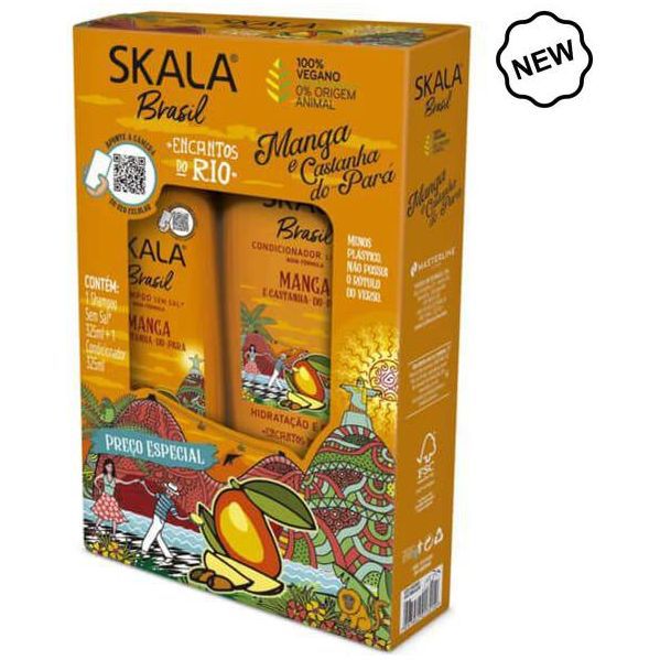 Skala Health & Beauty Skala Kit Manga E Castanha do Shampoo + Conditioner 650ml