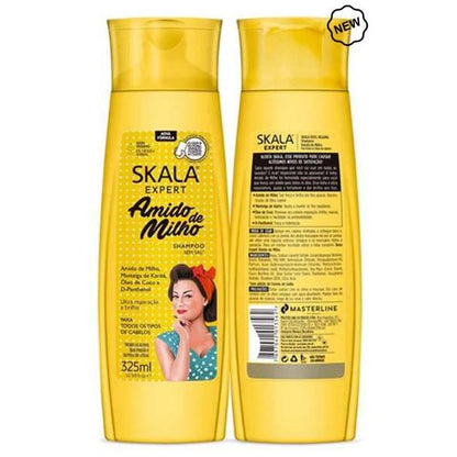 Skala Amido De Milho Corn Starch Shampoo 325ml