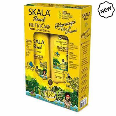 Skala Brasil Kit Passion Fruit and Pataua Oil Shampoo + Conditioner 650ml | gtworld.be | #product-color#