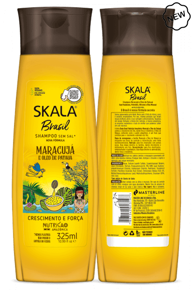 Skala Brasil Passion Fruit and Pataua Oil Shampoo 325ml | gtworld.be 