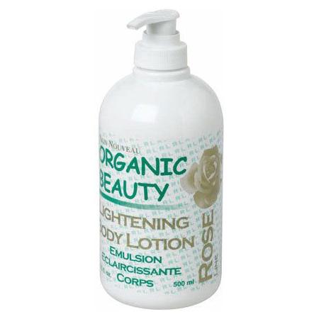 Skin Nouveau Health & Beauty Skin Nouveau Organic Beauty Rose Line Lightening Body Lotion 500ml