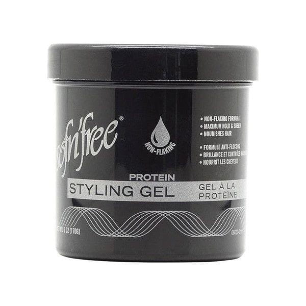 sofn'free Health & Beauty Sofn'free Non Flaking Protein Styling Gel Black 177ml