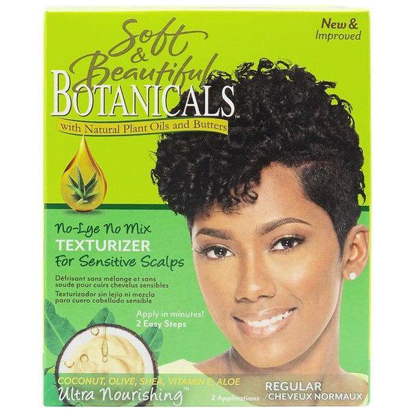 Soft & Beautiful Health & Beauty Soft and Beautiful Botanicals No-Lye No Mix Texturizer Regular 2 Applications