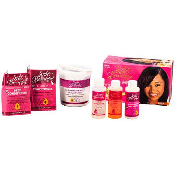 Soft & Beautiful Soft and Beautiful No Lye Ultimate Conditiomig Relaxer System Super