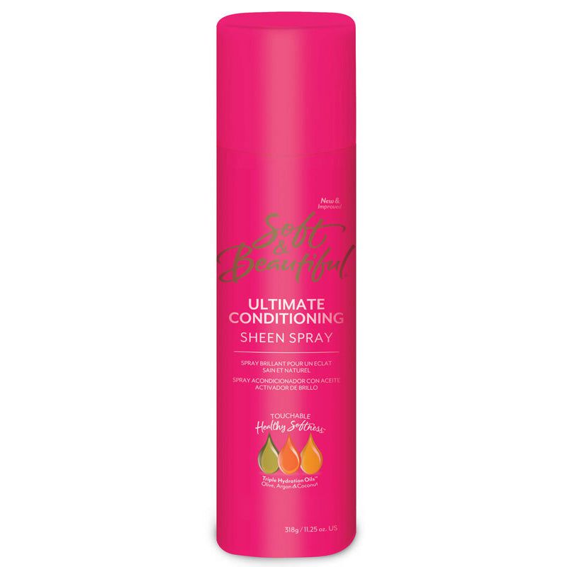 Soft and Beautiful Oil Sheen Conditioning Spray 333ml | gtworld.be 
