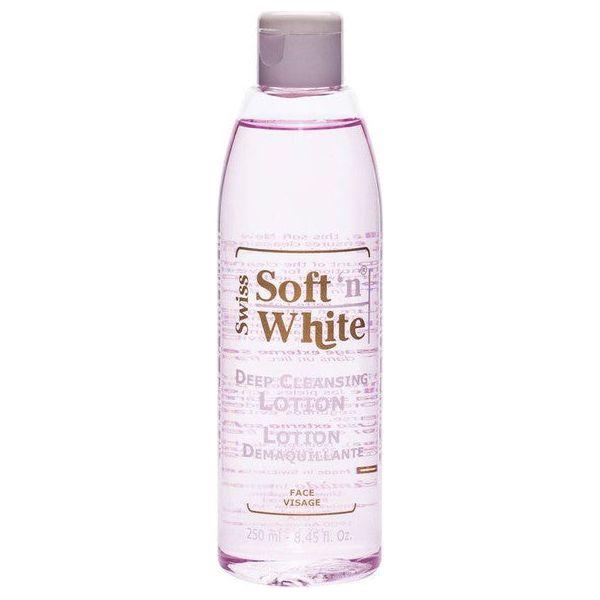 Soft'n White Health & Beauty Swiss Soft'n White Deep Cleansing Lotion 250ml