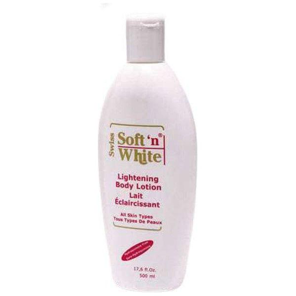 Soft'n White Health & Beauty Swiss Soft'n White Lightening Body Lotion 500ml