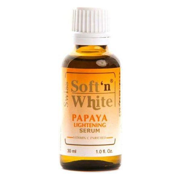 Soft'n White Health & Beauty Swiss Soft'n White Papaya Lightening Serum 30ml