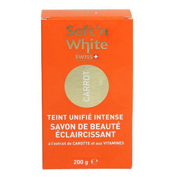 Soft'n White Soft & White Swiss Carrot Lightening Soap 200 g