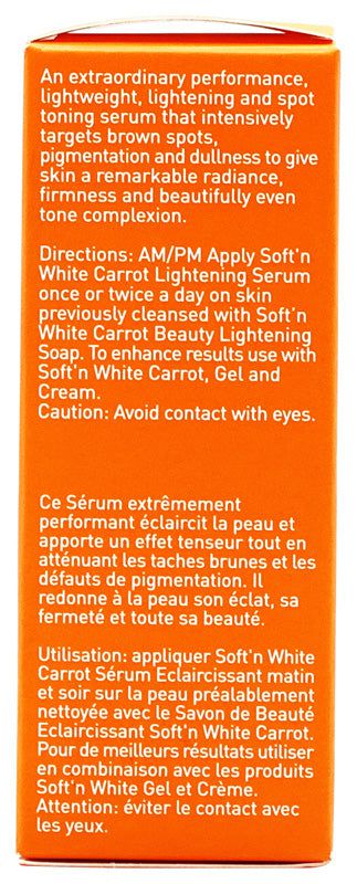 Soft & White Swiss Carrot Toning Serum 30 ml | gtworld.be 