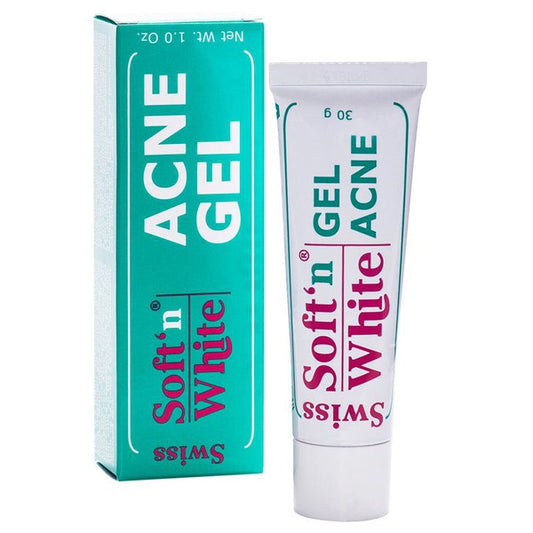 Swiss Soft'n White Acne Gel 30ml | gtworld.be 