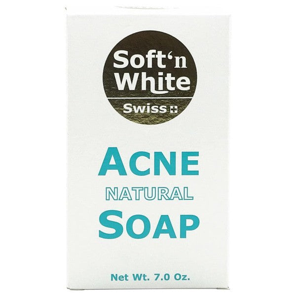 Soft'n White Swiss Soft'n White Acne Natural Soap 200g