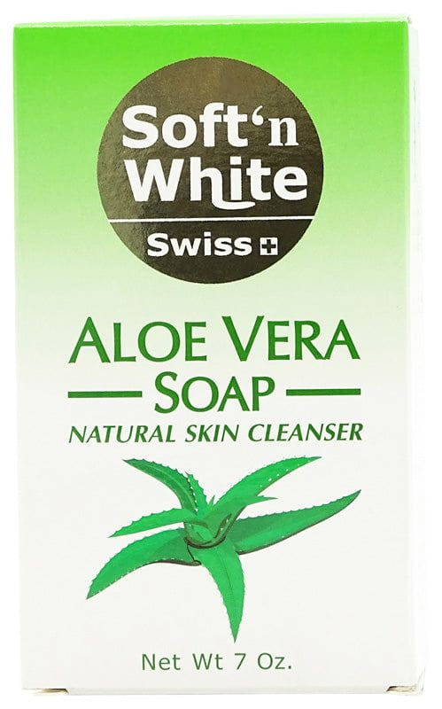 Swiss Soft'n White Aloe Vera Soap 200g | gtworld.be 