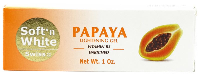 Swiss Soft'n White Papaya Lightening Gel 30g | gtworld.be 