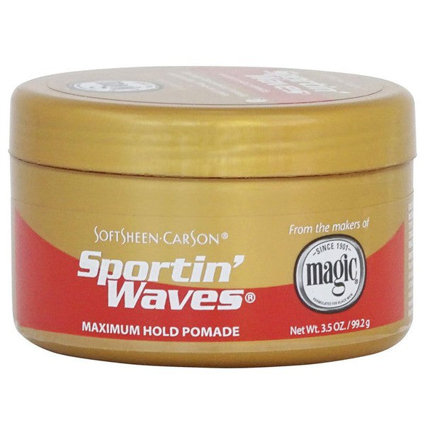 Soft Sheen Carson Sportin' Waves Maximum Hold Gel Pomade 99g | gtworld.be 