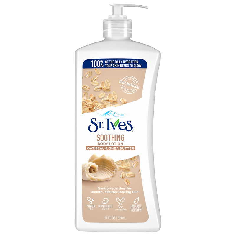 St.Ives Soothing Oatmeal & Shea Butter Body Lotion 621ml | gtworld.be 