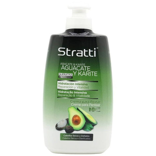 Stratti Stratti Combing Cream  Avocado And Shea Butter 300Ml